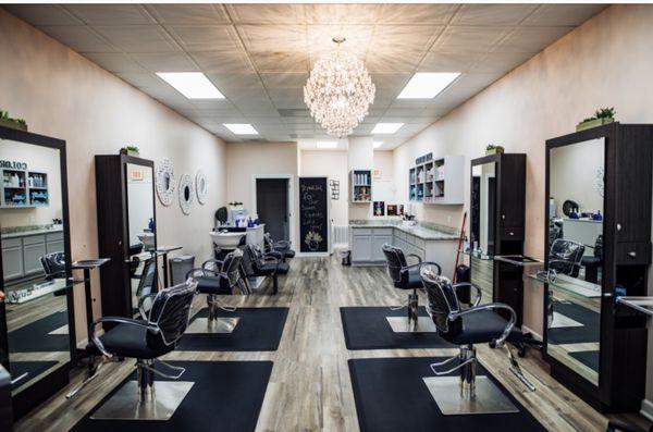 Our beautiful salon!