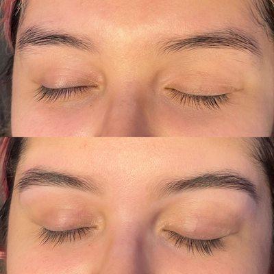 Brow wax & tint