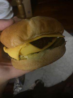 Cold burger