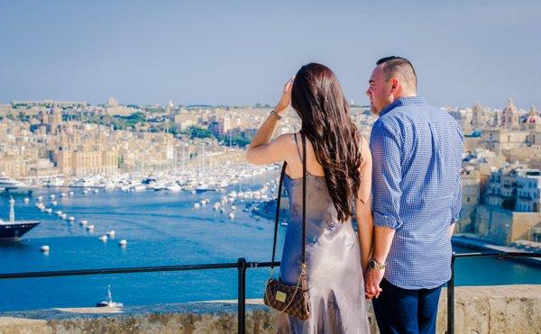 Joseph and Pepper in Malta