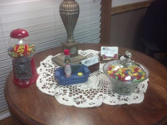 Did I say I like Jelly Belly? The office can't run without them and Sayklly's has the freshest. Dark chocolate creams too!