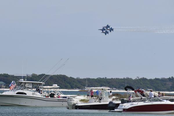 Blue Angels Practice Tours