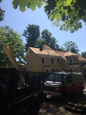 Roofing job