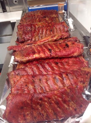 Fresh Smoked Ribs