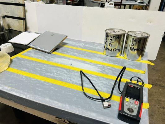 Surface application Thickness and durability engineering and testing.