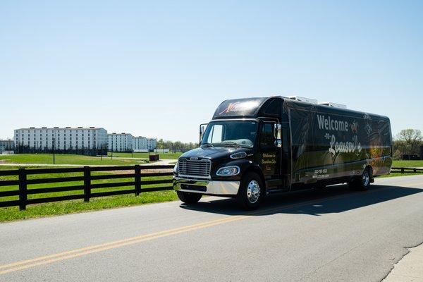 Bourbon tour transportation