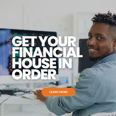 Get your financial house in order and keep it that way forever. Create a disciplined investment strategy.