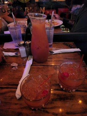 Rum punch pitcher