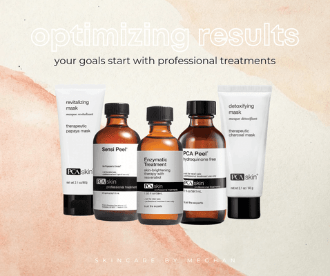 PCA Professional products that deliver medical grade, clean results.