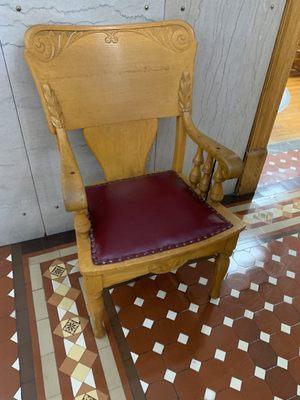 1880's furniture and tile floors in use.