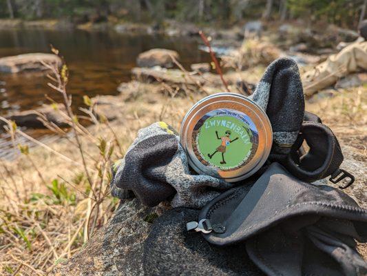 Zwynenbalm on the Blue Line to Blue Line ADK Trail