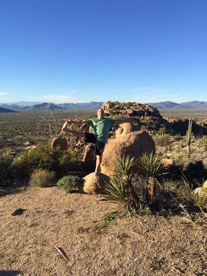 Yoga in the Scottsdale Desert