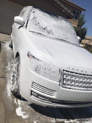 100% hand wash call us for your next appointment @ (909)450-7075