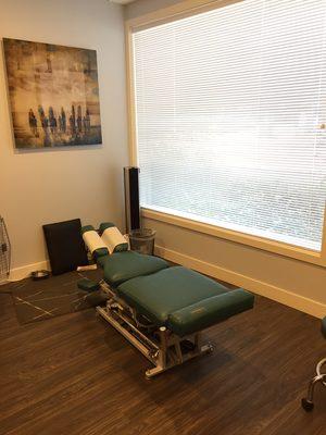 Chiropractic room