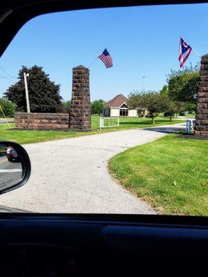 Main entrance / processional entrance