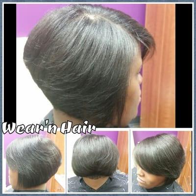 Relaxer / cut / style