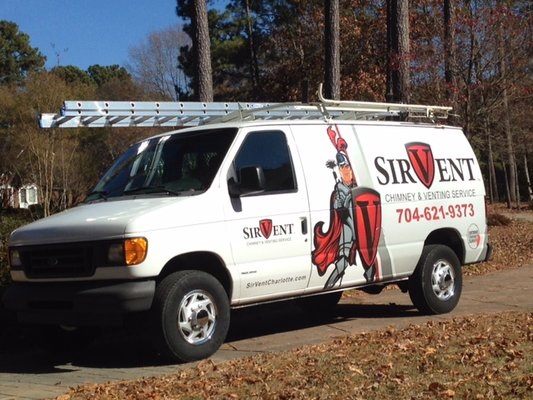 SirVent service truck.