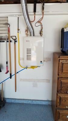 Tankless Water Heater Install