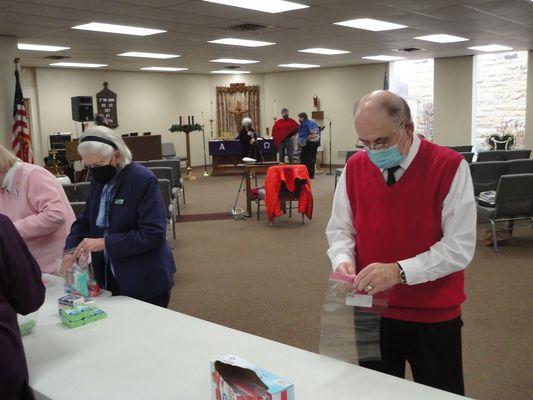 Making Hygiene Kits