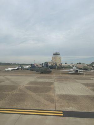 There is a cool flight museum on the other side of the airport.