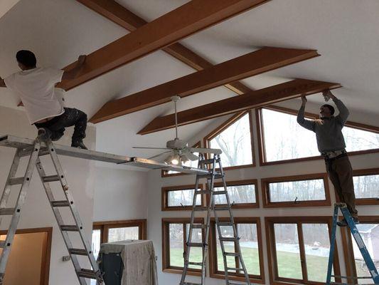 Interior painting Waterford, Connecticut . Repair ceilings