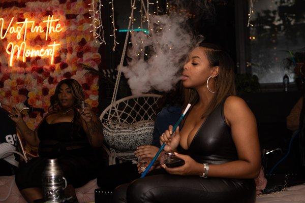 We offer Hookah