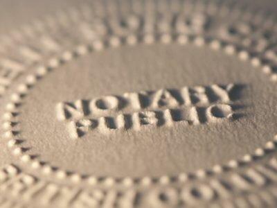 Notary Public. Offering signing services.