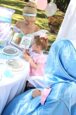 Princess Character Visits in North Florida with Cinderella and Fairy Godmother