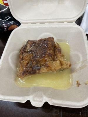 Cinnamon bread pudding