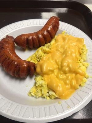 Egg & Cheese with Spicy Sausage