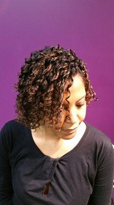 Natural Hair Flexible Rod Set