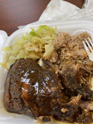 Jerk Chicken- Lunch portion