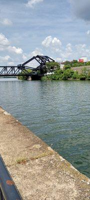 Bridge getting to Brodrick Park