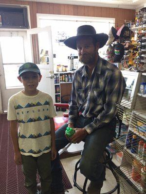 What an amazing store. It's a central meeting point for locals, cowboys, and travelers alike.