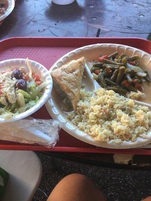 Vegetarian Greek Dinner