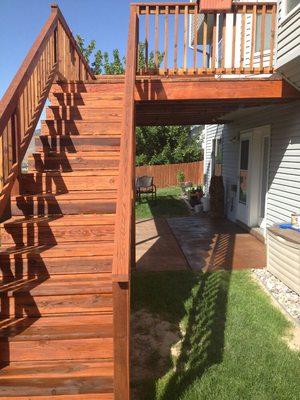 Finished deck