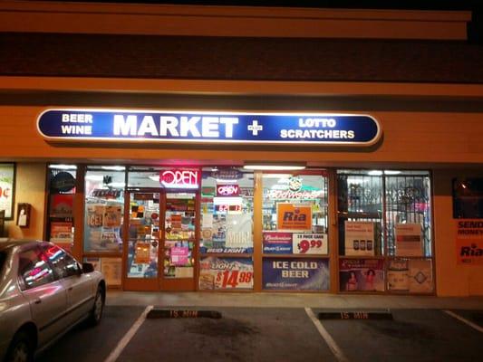 Market plus liquor