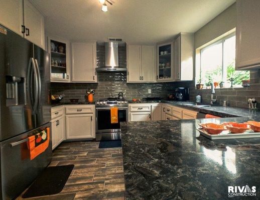 Kitchen Remodel with Fall Decor. Imperial Beach, CA