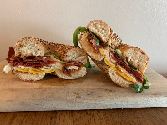 The Rose Island on an Everything Bagel