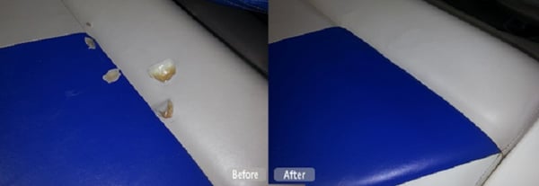 boat seat repair