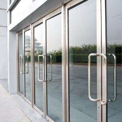 Storefront Glass Doors and Hardware Available.  We install!