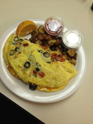 Taco omelet