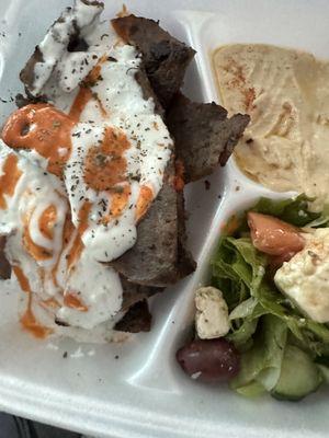 Gyro platter