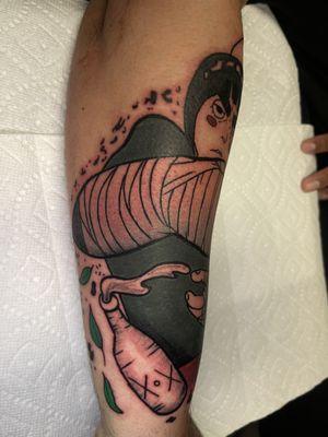 Naruto Rock Lee tattoo