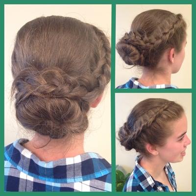 Updo done by Ashley