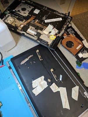 Laptop Hinge Repair