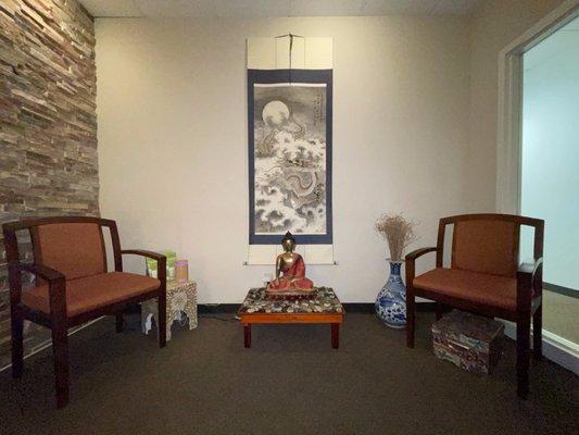 Our lobby at Acupuncture Atlanta