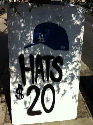 Cheapest price around on hats