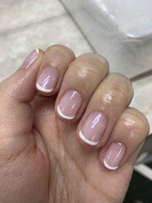 French Color Gel nails