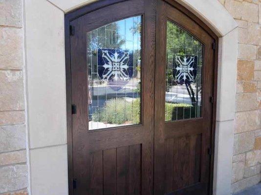 St. Andrew's Episcopal church Amarillo Texas Fellowship hall exterior entry.